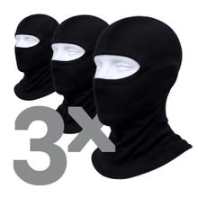 Masque facial Road Star Storm Mask à œil/double œil, noir, 100 % coton, cyclomoteur