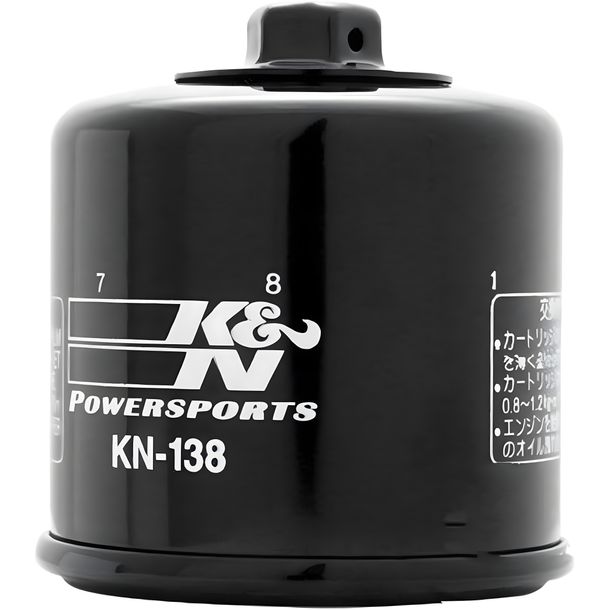 Filtro de aceite K & N para Suzuki GSX 1 FA F/GSF Bandit SA N S 250/400/450/500/600/650/660/750/800/805/900/1000/1050/107/ 1100