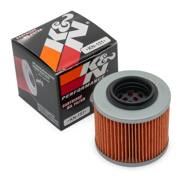 Filtro olio K&N per BMW F GS Dakar ST Twin CS Scarver, MuZ/MZ SM 125/500/504/600/650 cc