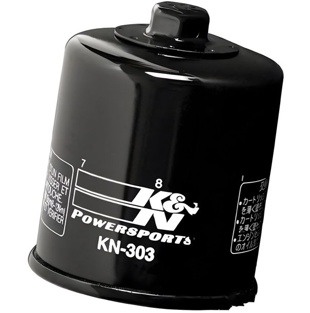 Filtre à huile K&N pour Yamaha YZF-R6, Kawasaki ZX-6R 300/330/350/350/360/400/425/450/500/550/570/600/636/650/650/660/700/750/800/