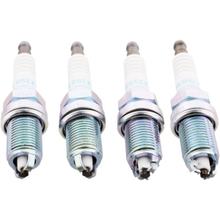 Zündkerzen Set NGK 4x BKR5EK V-Line Zündkerze entstört, 19,0mm Langgewinde Ø 14,0mm 2-Massen-Elektrode, 4483 / 7956 / 91083