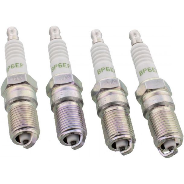 Bujías Juego NGK 4x BP6EF V-Line bujía, 17,5mm rosca larga Ø 14,0mm, 6466
