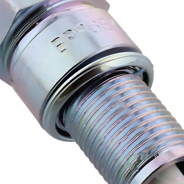 Zündkerze NGK BPR6EY V-Line entstört 19mm Langgewinde Ø 14mm, 6427 – Bild 2