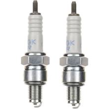 Zündkerzen Set NGK 2x CR6HS Zündkerze entstört, 12,7mm Kurzgewinde Ø 10,0mm, 4042 / 7023