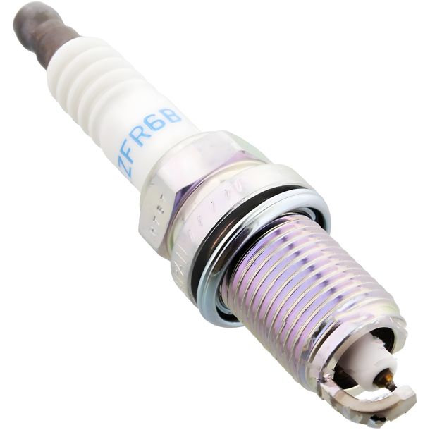 Bougie NGK IZFR6B Iridium-bougie, ontstoord, 19,0mm lange schroefdraad Ø 14,0mm, vaste SAE-aansluitmoer, 3116