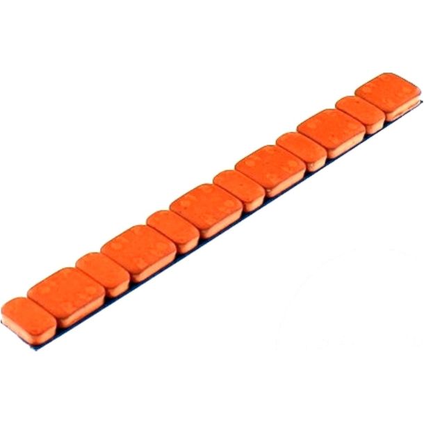 Barra di ferro adesiva JMP peso 45 g arancione 5/2,5 grammi 15