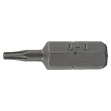 Bit JMP Torx T7 met boring lengte 25mm 1/4=6,3mm