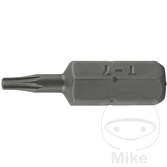 Broca Torx T15 de JMP con orificio de 25 mm, 1/4 = 6,3 mm