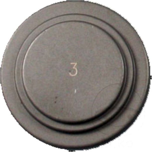 Placa adaptadora 3 para herramienta de reajuste del pistón de freno para Audi/BMW