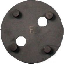 Adapterplaat E voor remzuigerterugzetgereedschap voor Nissan