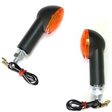Clignotant long orange noir JMP Cateye