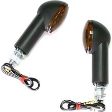 Blinker JMP Cateye long en verre fumé noir