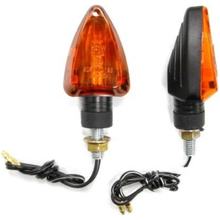 Clignotants courts orange noirs JMP Trilook