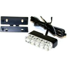 Kentekenplaatverlichting JMP LED zwart 38x18x10mm