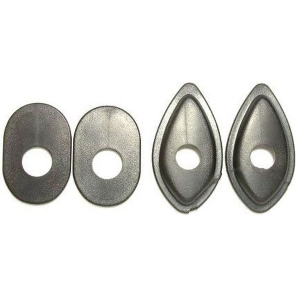 Knipperopname JMP zwart voor Honda CBR R RR Fireblade CB / RA F Hornet FS 125 / 600 / 650 / 900 / 1000 / 1100 / 1300 ccm bouwjaar 1992 - 2016