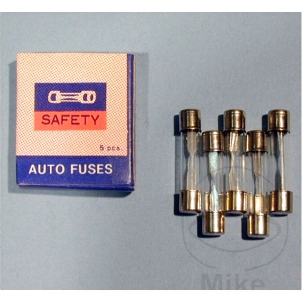 Glassicherung JMP 30mm 15A 5 Stück