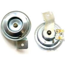 Hupe JMP Motorrad 6V silber 70mm
