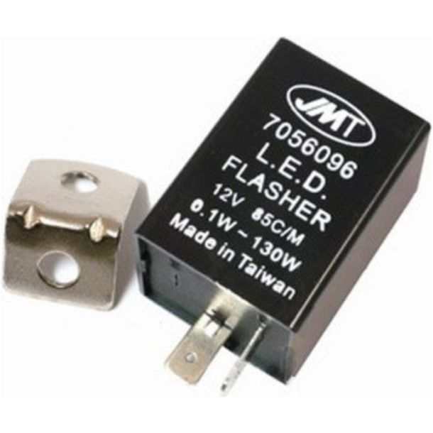 Relé intermitente eléctrico JMP de 12 V y 2 pines