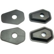 Soporte de señal de giro negro JMP para Suzuki GSF N/S Bandit GSX R 400/600/650/750/1000/1200 ccm construido 1998 - 2016