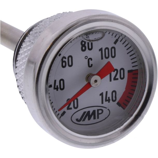 Öltemperaturdirektmesser JMP mit Analoganzeige 24x3,0mm für Honda XRV Africa Twin CBR F VT C Shadow 500 / 550 / 600 / 650 / 700 / 750 / 1000 ccm Bj.