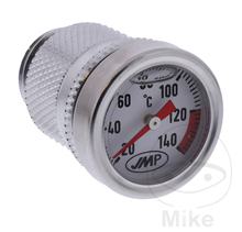 Öltemperaturdirektmesser JMP mit Analoganzeige 24x3,0mm für Triumph Bonneville / T100 Thruxton Speedmaster 800 / 865 / 900 ccm Bj. 2001 - 2009