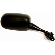 Espejo retrovisor derecho negro JMT para Honda CBF N/S ABS CBR F CB Hornet FS VTR SP-1 SP-2 600/1000 cc años 1999 - 2007
