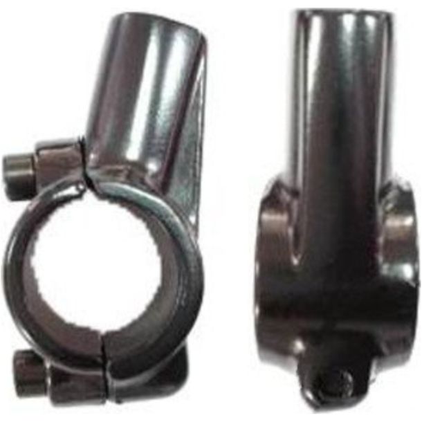 Morsetto specchietto JMP nero 22mm M10x1,25 destro
