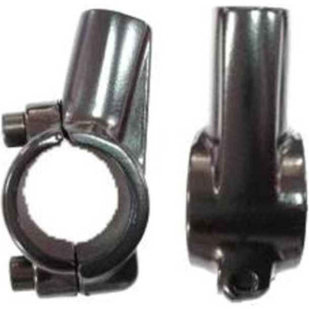 Morsetto specchietto JMP nero 22mm M10x1,25 sinistro