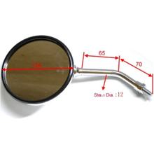 Specchio JMT cromato sinistro+destro per Honda CB F2 GL Goldwing CX SC Nighthawk C 500/650/750/1100 cc anno di costruzione 1980-1983