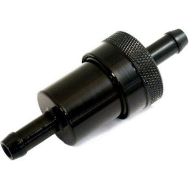JMP 8mm black aluminum fuel filter