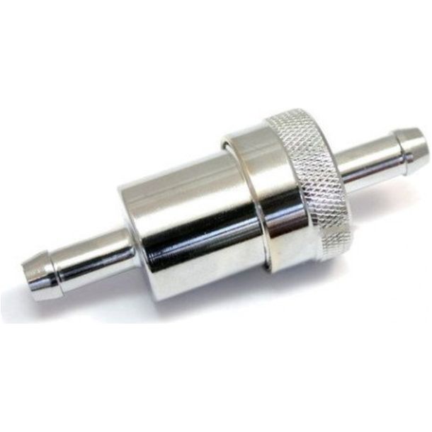 JMP 8mm aluminum chrome fuel filter