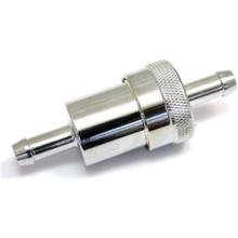 Kraftstofffilter JMP 8mm Aluminium chrom