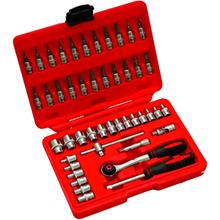 Kit de clés à douille 1/4 JMP, 46 pièces