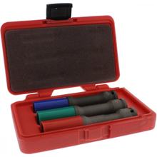 Kit de prises électriques JMP 6 points 1/2 pouce, 3 pièces, 17, 19, 21 mm