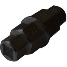 JMP axle socket 70 mm SW17/19/22/24mm