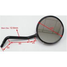 Spiegel JMT zwart rechts voor Honda XRV Africa Twin 750 ccm bj. 1993 - 2003