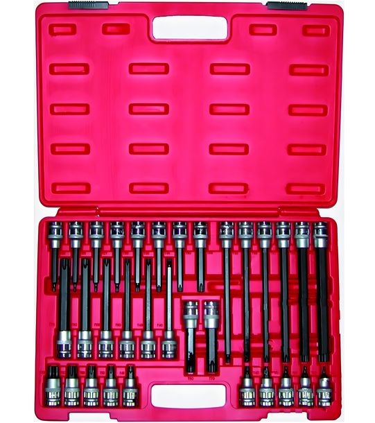Kit de clés à douille JMP Torx 1/2 pouce 32 pièces