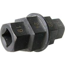 JMP axle socket 50mm SW17/19/22/24mm