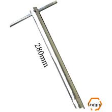 Spark plug wrench JMP 280mm wrench size 16 with angled handle
