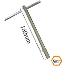Spark plug wrench JMP 160mm wrench size 16 T handle