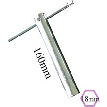 JMP 160 mm SW18 spark plug wrench with angled handle