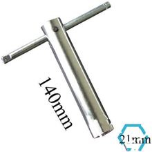 JMP 140mm SW21 spark plug wrench with angled handle