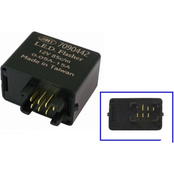 Blinkrelais JMP elektrisch  12V 7 polig für Suzuki GSX 0 FA F / GSF Bandit SA N S R 125 / 200 / 250 / 400 / 600 / 650 / 750 / 800 / 1000 / 1200 / 1250