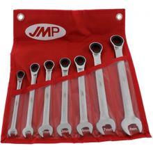 JMP 7-piece ratchet ring wrench set without switching