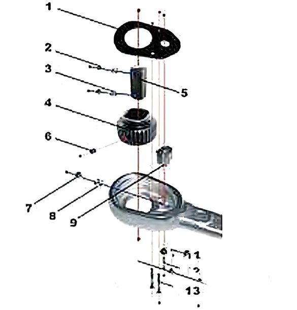 Reparatursatz JMP Drehmomentschlüssel 1/4"
