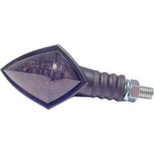 Lampeggiatore JMP KITE LED corto in vetro fumé nero