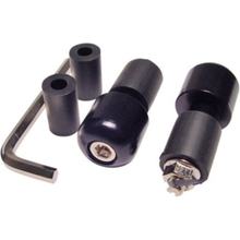 Lenkerenden JMP Aluminium schwarz 17/13mm