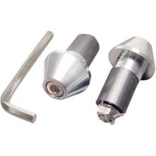 Lenkerenden JMP Aluminium silber 17mm