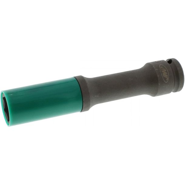 JMP 6-point power socket 1/2 inch 19 mm coated length 150 mm