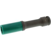Kraft-Stecknuss JMP 6 Kant 1/2 Zoll 19mm ummantelt Länge 150mm